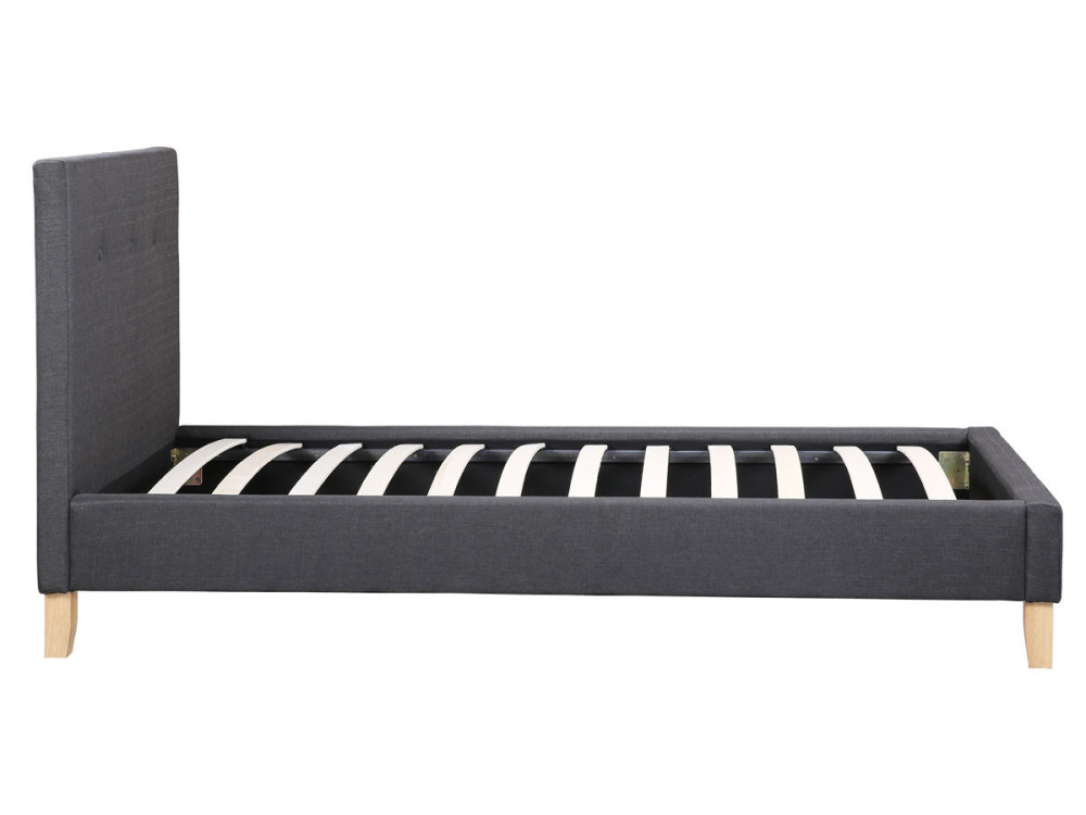 Letto "Elise"-90 x190cm -Grigio
