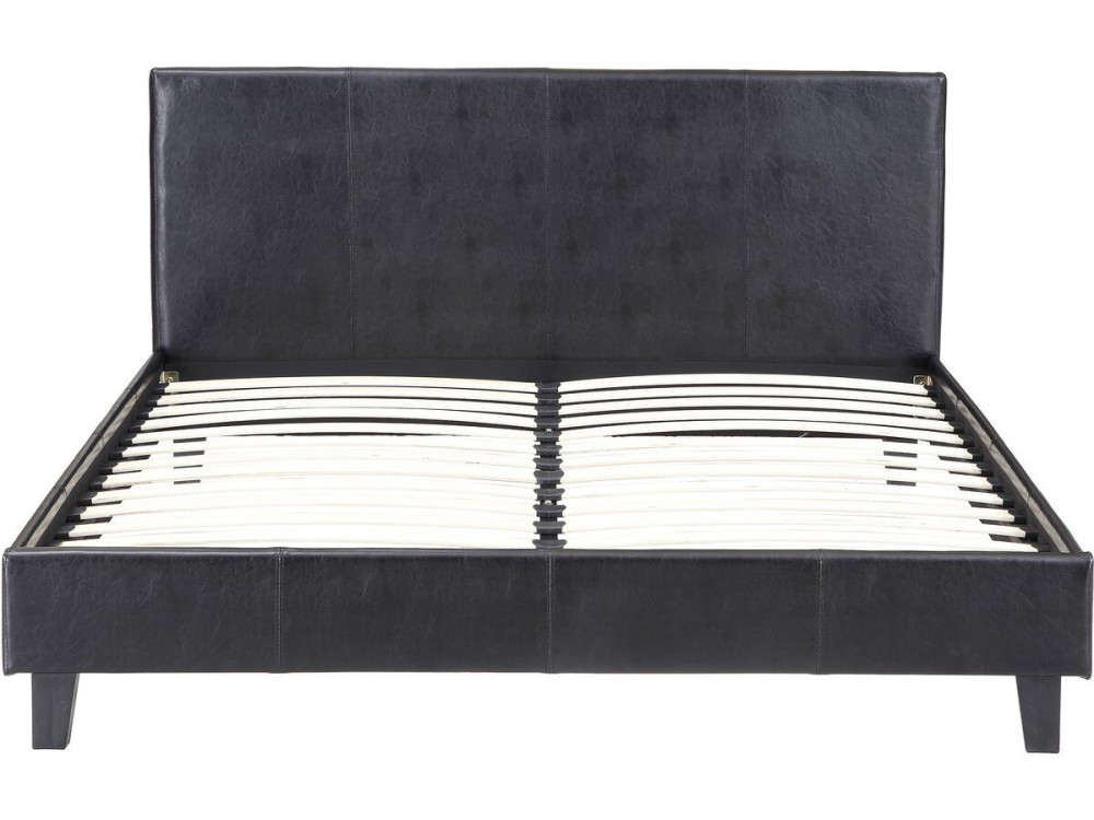 Letto LINA - 160 x 200 cm - Nero