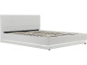 Letto LED con contenitore "Anastasia" - 160 x 200 cm - Bianco