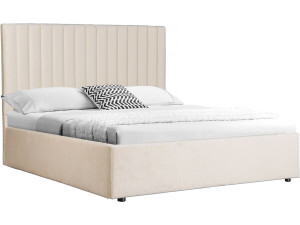 Letto "Mia" con cassettone - 160 x 200 cm - Beige
