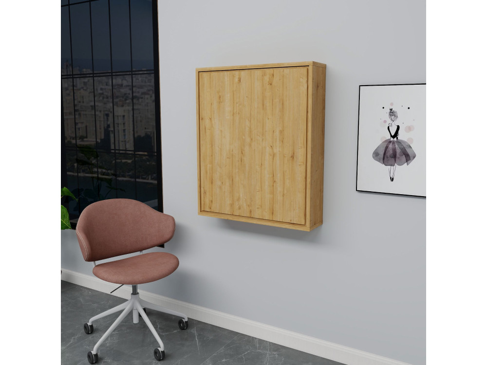 Tavolo da trucco in legno "Sedir" - 90 x 59 x 74 cm - Beige