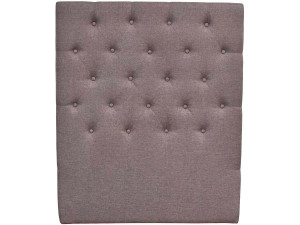 Testiera del letto imbottita " DÉCO"  - 99 cm - Talpa  -  in tessuto