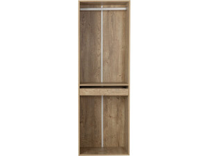Armadio "Opéra" con appendiabiti e portapantaloni - 60 x 45 x 180 cm - Beige