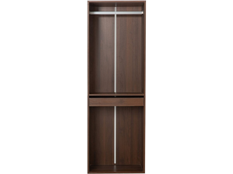 Armadio "Opéra" con appendiabiti - 60 x 45 x 180 cm - Marrone