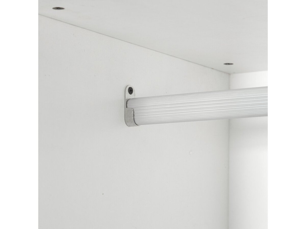 Armadio "Opéra" con 4 cassetti e 1 spazio per appendere - 80 x 45 x 180 cm - Bianco