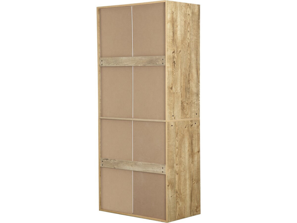 Armadio "Opéra" con 4 cassetti e 1 spazio per appendere - 80 x 45 x 180 cm - Beige