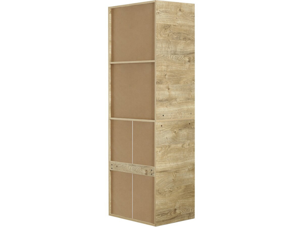 Armadio "Opéra" con 5 cassetti e 2 ripiani - 60 x 45 x 180 cm - Beige