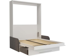 KYM SOFA 3" letto a scomparsa - 140 x 200 cm - Bianco