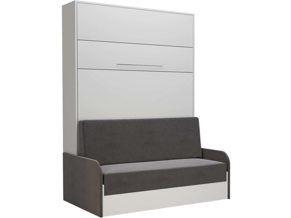 KYM SOFA 3" letto a scomparsa - 140 x 200 cm - Bianco