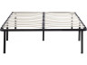 Rete a doghe - 140 x 190 cm - 13 doghe - Nero