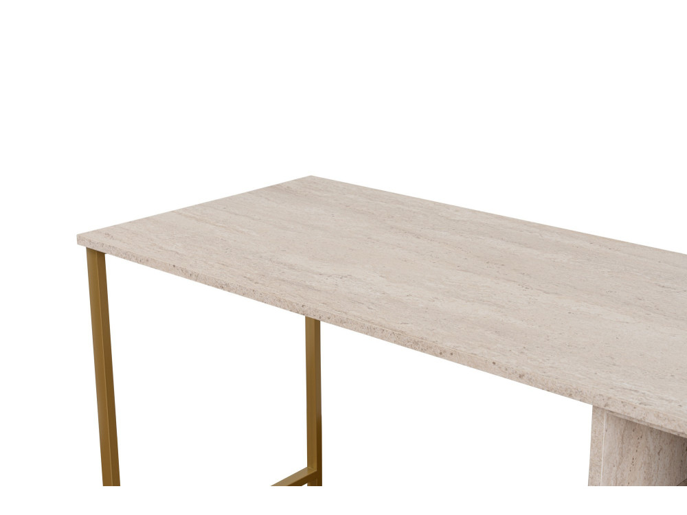 Scrivania in legno "Twin Study Desk" - 240 x 60 x 74 cm - TravertinOr