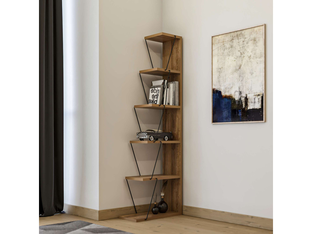 Libreria in legno "Nove" - ??50 x 22 x 150 cm - Pino