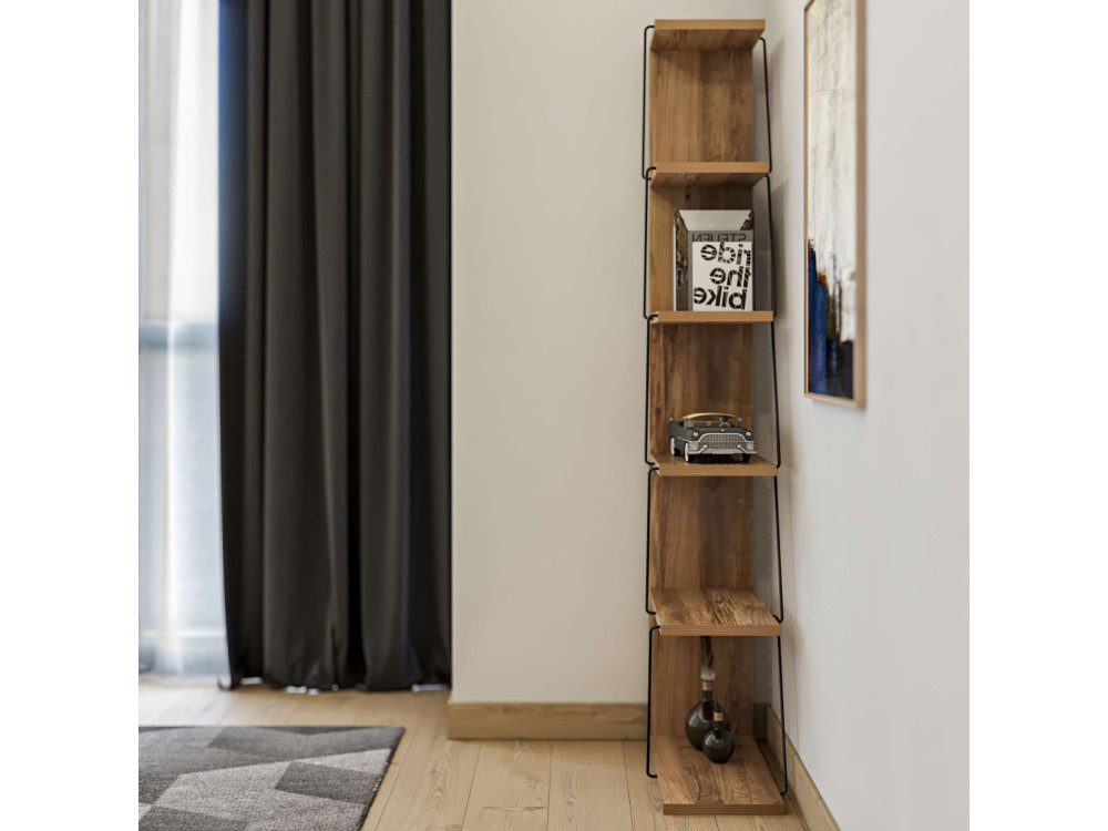 Libreria in legno "Nove" - ??50 x 22 x 150 cm - Pino