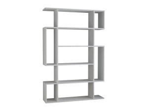 Libreria in legno "Mito" - 110 x 25 x 161 cm - Bianco