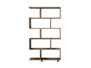 Libreria in legno "Elif" - 90 x 20 x 156 cm - Pino