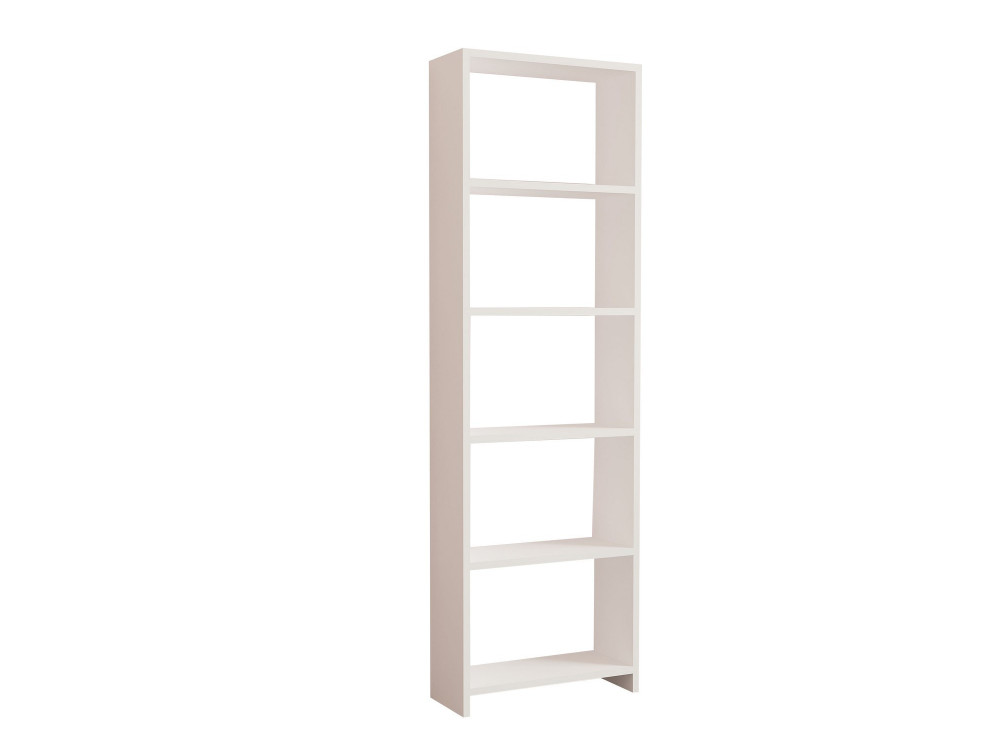 Libreria in legno "New" - 50 x 19 x 160 cm - Bianco