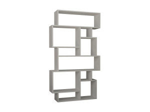 Libreria in legno "Karmato" - 96 x 25 x 168 cm - Bianco