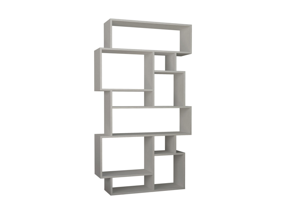Libreria in legno "Karmato" - 96 x 25 x 168 cm - Bianco