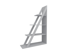 Libreria in legno "Arven" - 100 x 29 x 150 cm - Bianco