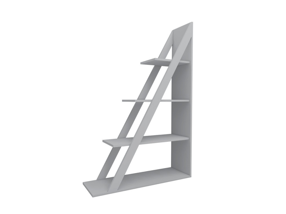 Libreria in legno "Arven" - 100 x 29 x 150 cm - Bianco