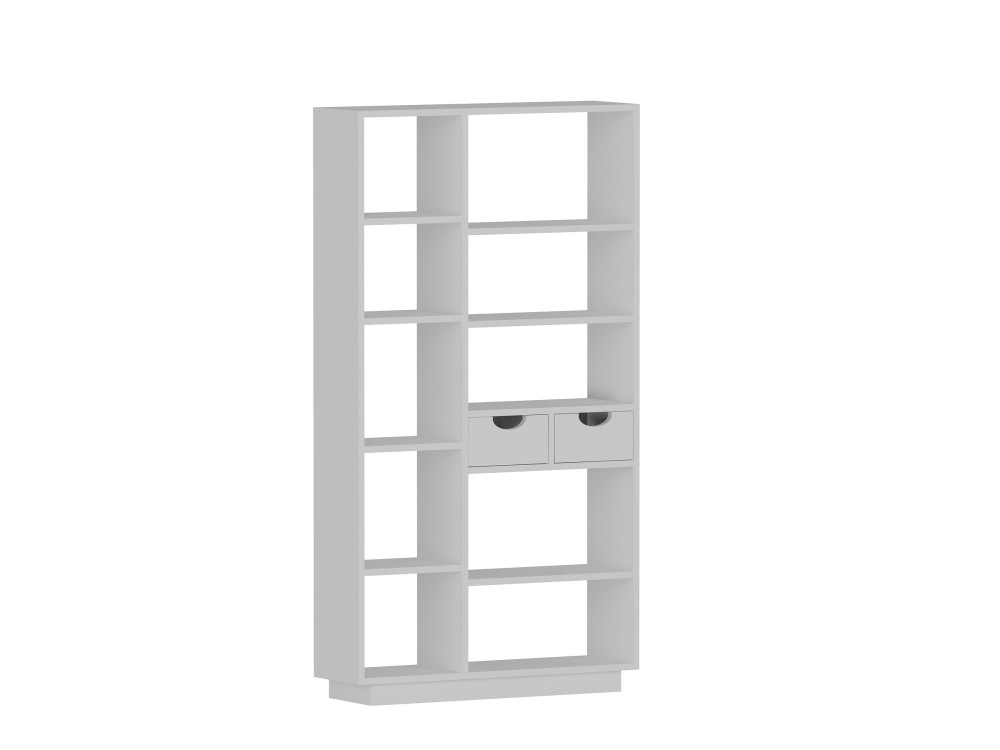 Libreria in legno "Luma" - 80 x 25 x 188 cm - Bianco