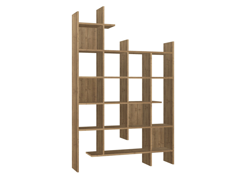 Libreria in legno "Manco" - 122 x 25 x 188 cm - Hitit