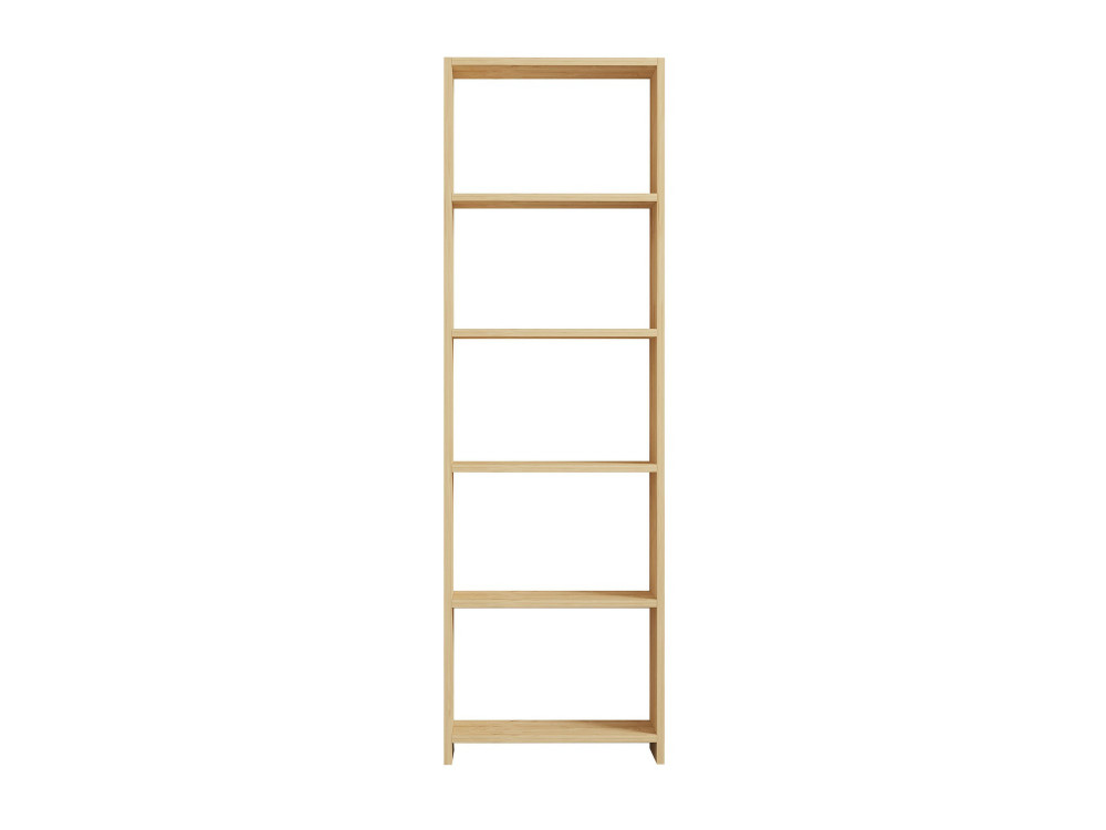 Libreria in legno "New" - 50 x 19 x 160 cm - Rovere