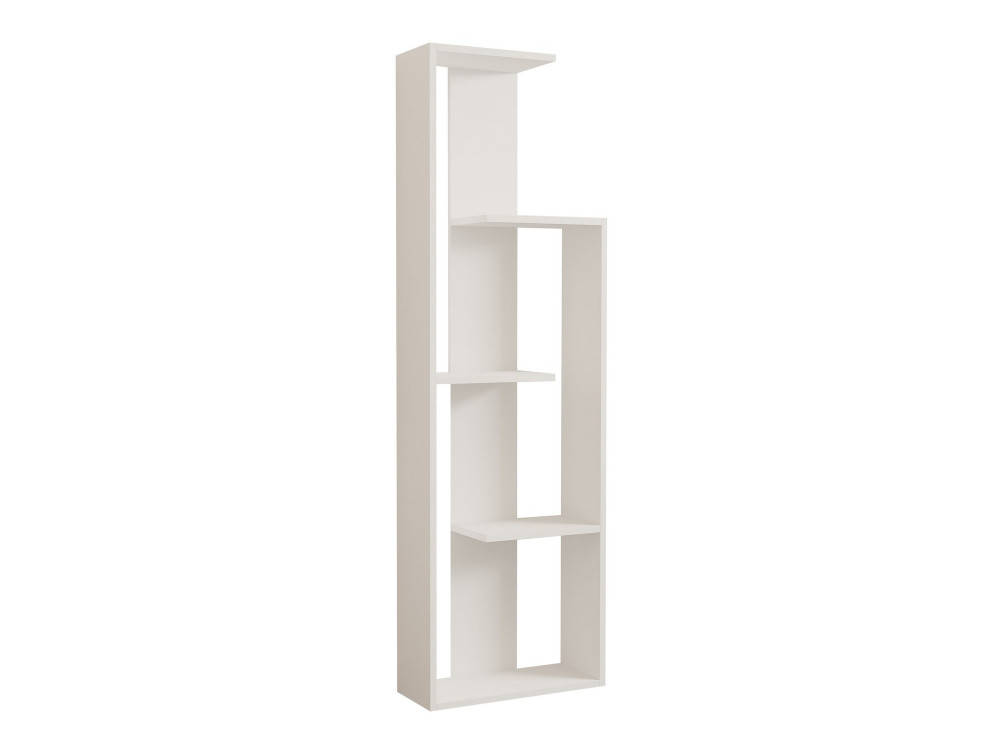 Libreria in legno "Wand" - 50 x 19 x 160 cm - Bianco