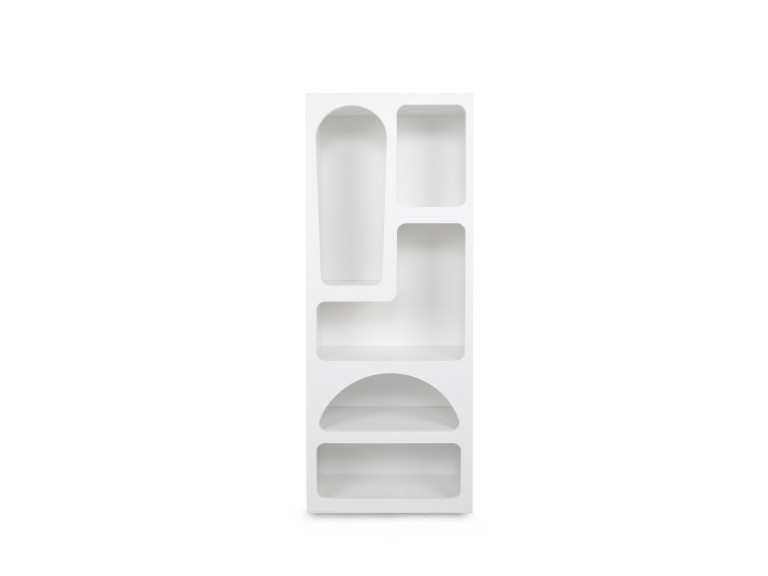 Libreria in legno "Venüs" 60 x 32 x 150 cm - Bianco