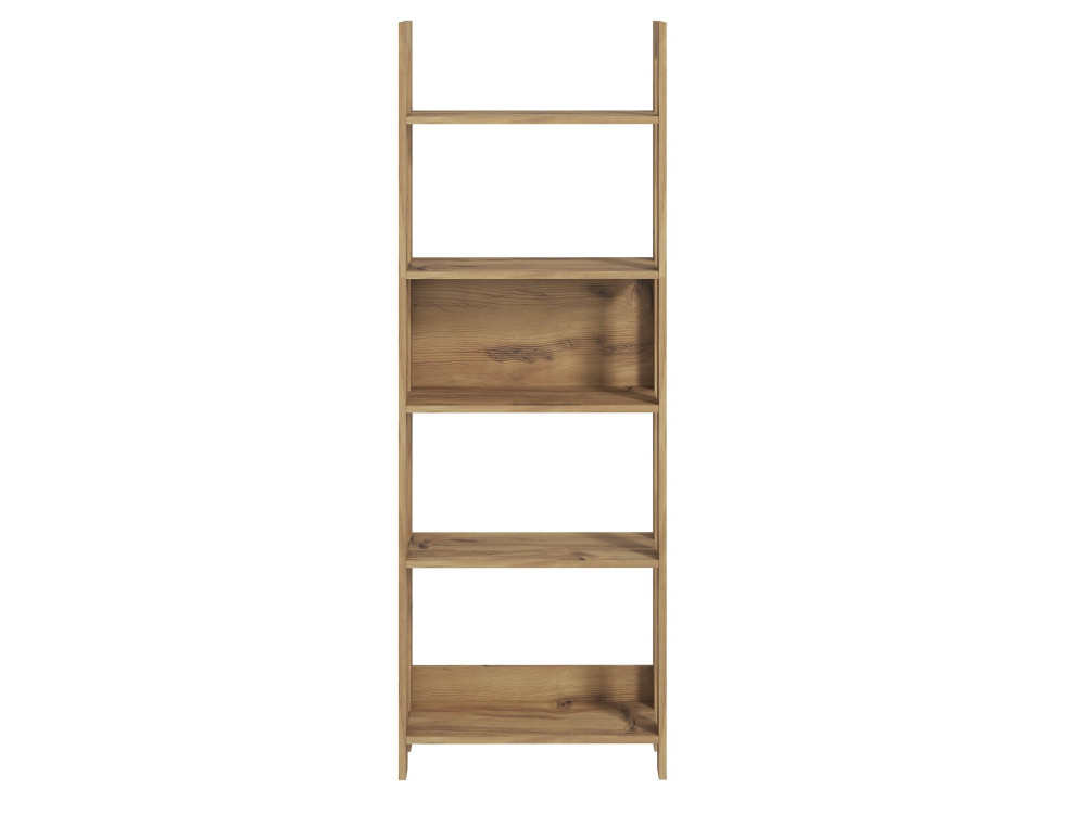Libreria in legno "Country" - 64 x 30 x 180 cm - Marrone