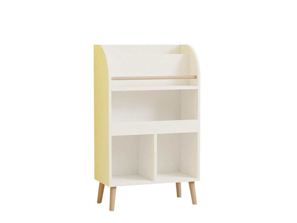 Libreria in legno "Minola" - 60 x 30 x 102 cm - Bianco