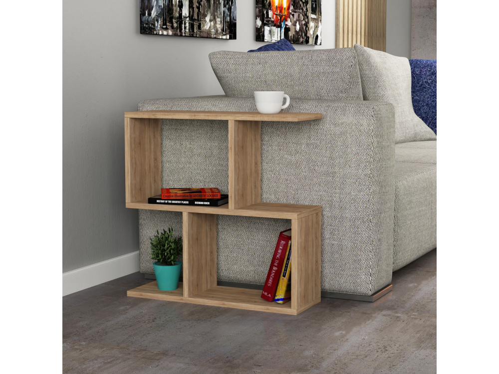 Tavolo d'appuntamento in legno "Mania" - 60 x 20 x 60 cm - Chêne