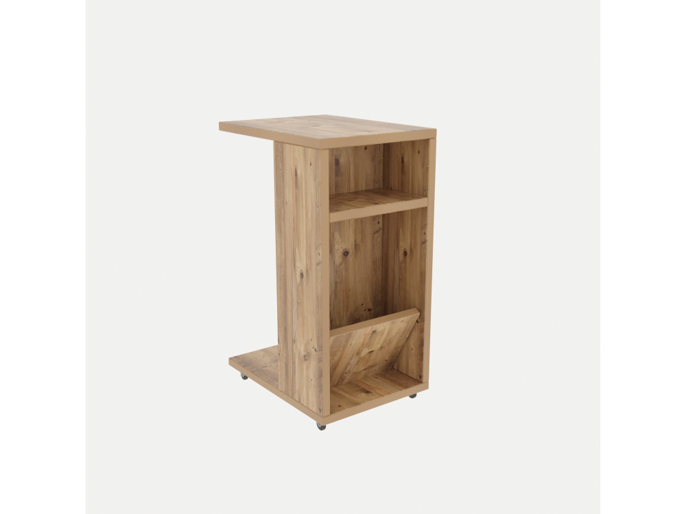 Tavolino in legno "Filinta" - 30 x 40 x 63 cm - Pino