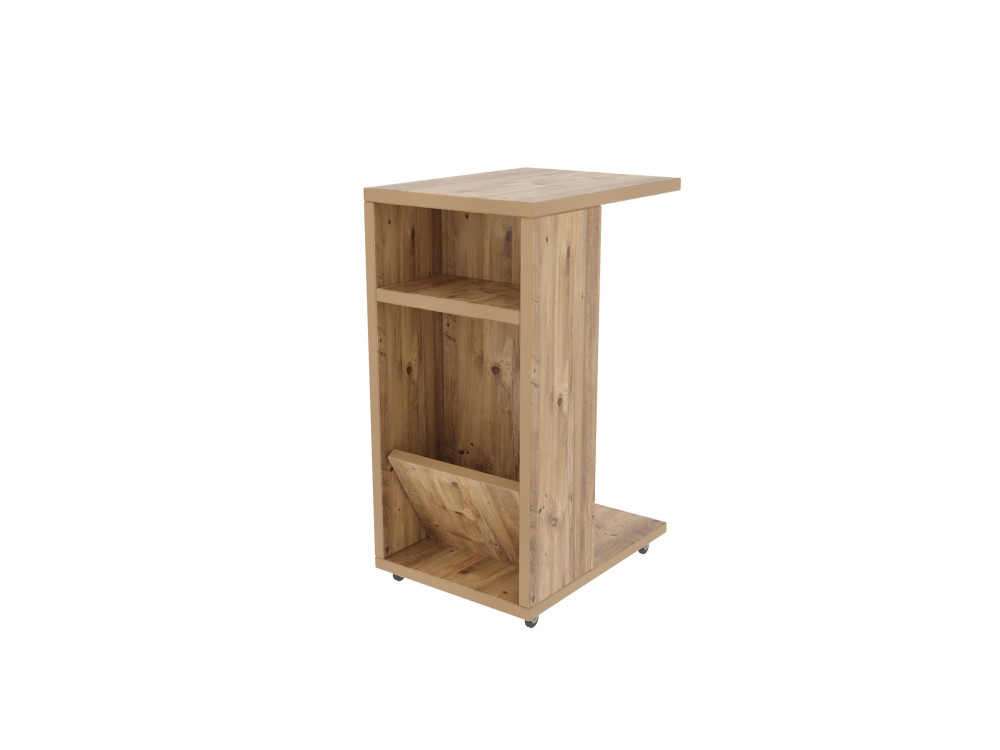 Tavolino in legno "Filinta" - 30 x 40 x 63 cm - Pino