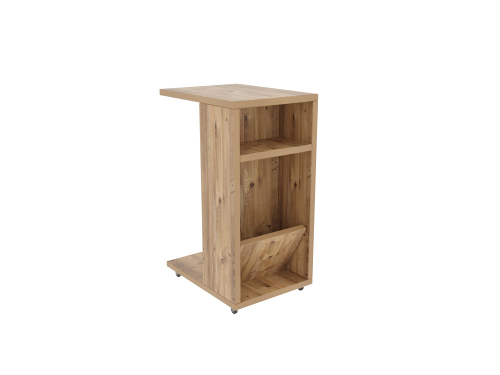 Tavolino in legno "Filinta" - 30 x 40 x 63 cm - Pino