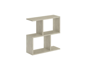 Tavolino in legno "Homemania" - 60 x 60 x 20 cm - Beige