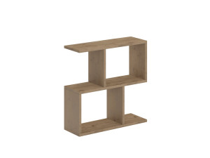 Tavolino in legno "Homemania" - 60 x 20 x 60 cm - Beige