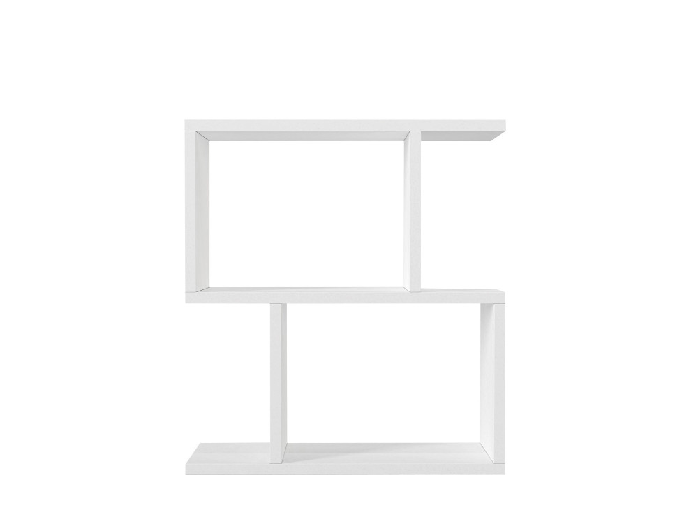 Tavolino in legno "Karinus" - 50 x 17 x 55 cm - Bianco