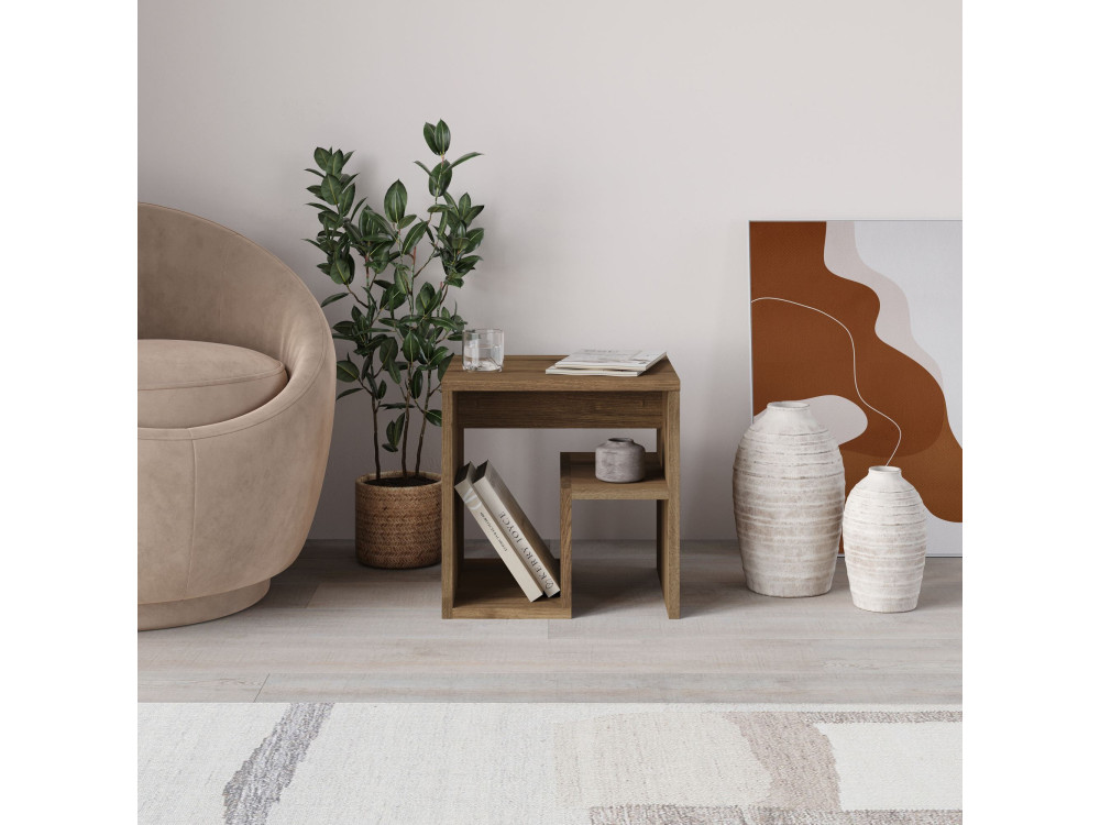 Tavolino in legno "Bon" 40 x 35 x 40 cm - Hitit