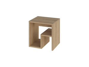 Tavolino in legno "Bon" 40 x 35 x 40 cm - Rovere zaffiro