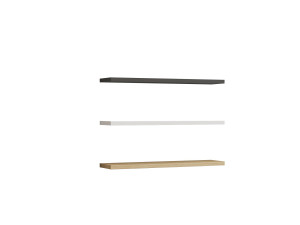 Mensola da parete in legno "Boss" - 60 x 1 x 14 cm - Zaffiro, antracite, bianco