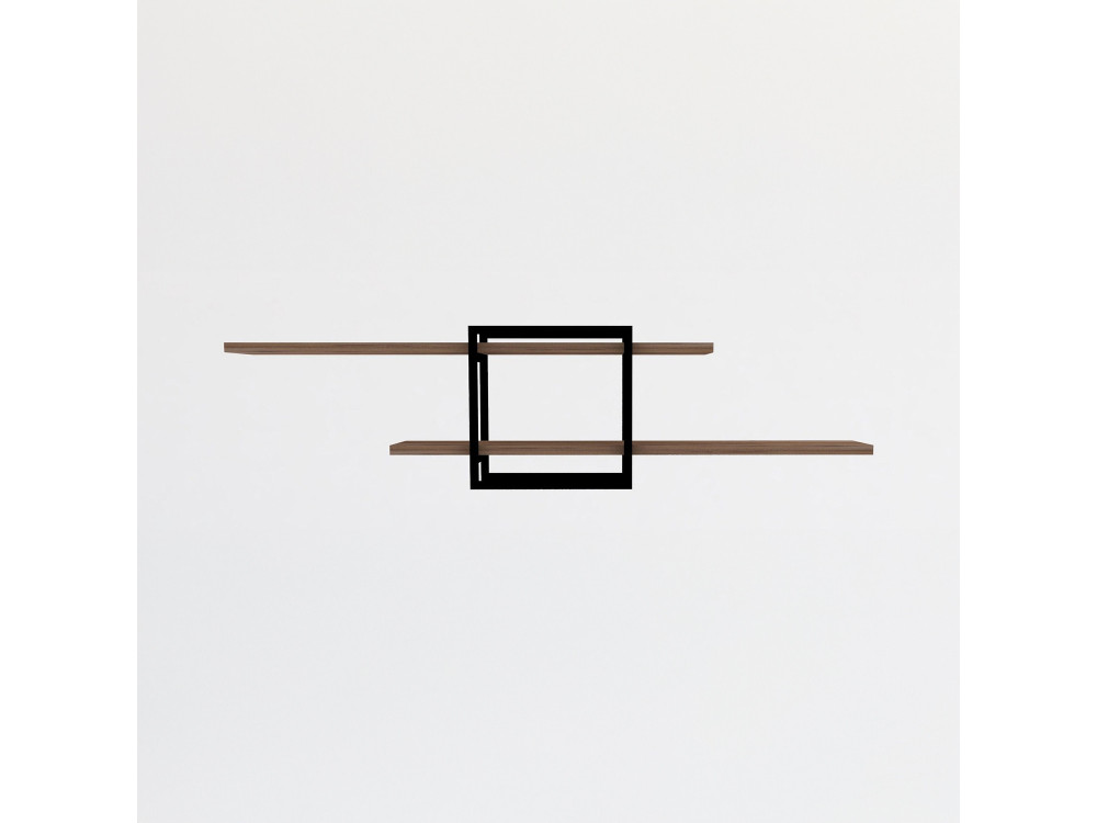 Mensola da parete in legno "Mone" - 120 x 18 x 30 cm - Pino Atlantico