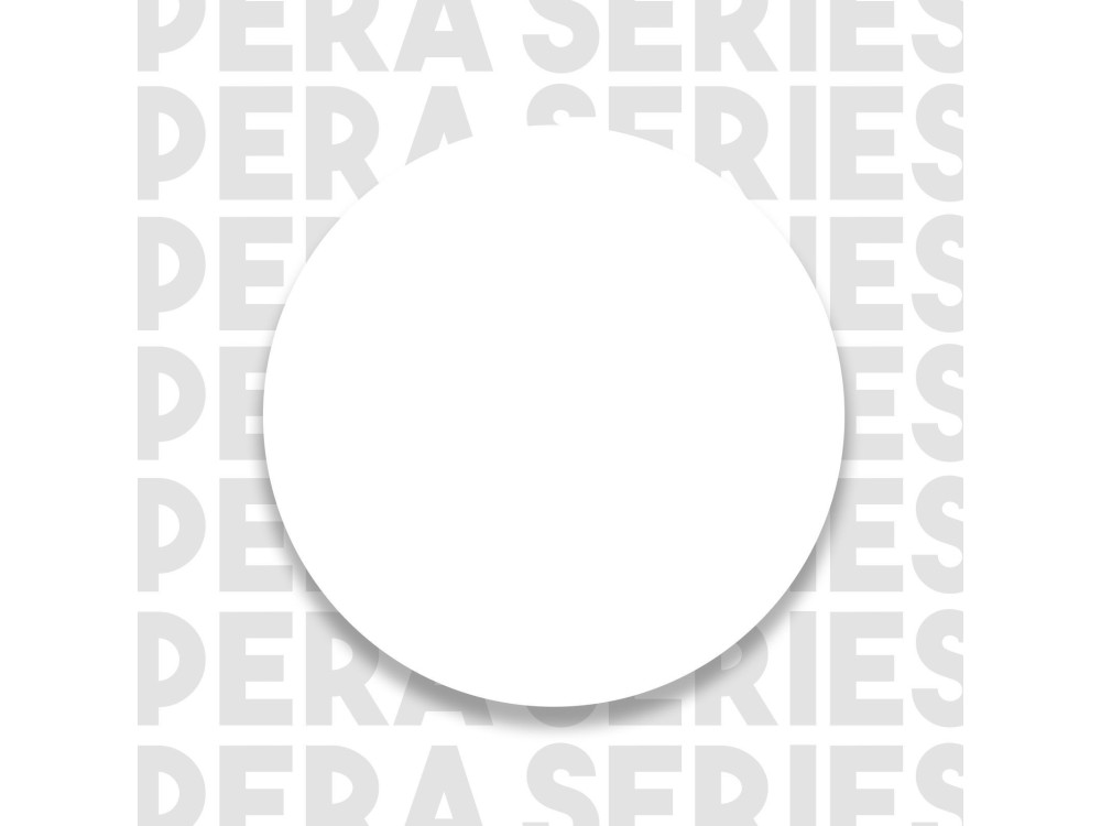 Mensola da parete in legno "PR1" - 43 x 9 x 60 cm - Bianco