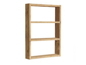 Scaffale da parete in legno "PR1" - 43 x 9 x 60 cm - Pino atlantico