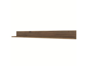 Mensola da parete in legno "Eno" - 135 x 13 x 15 cm - Marrone