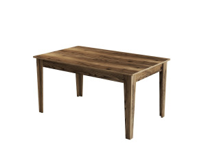 Tavolo da pranzo in legno "Milan500" - 145 x 88 x 75 cm - Marrone