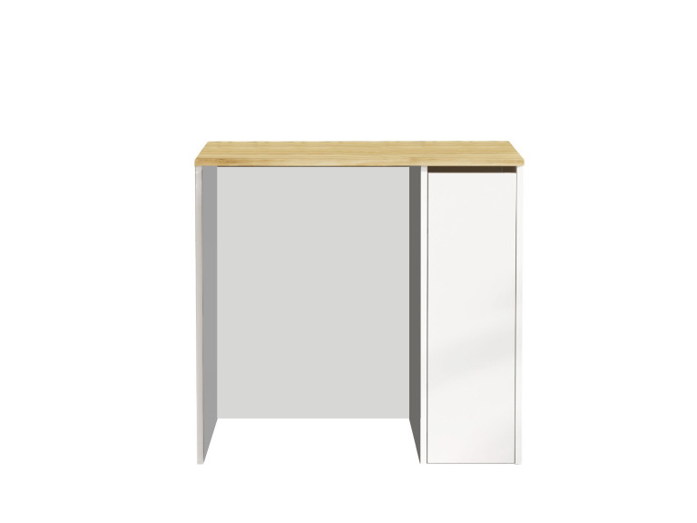 Mobile lavatrice in legno "SA1" - 93 x 60 x 88 cm - Bianco