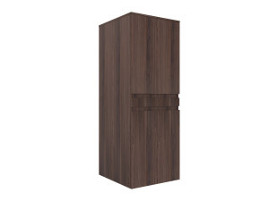 Mobile per lavatrice "Neve 70" - 70 x 73 x 193 cm - Noce scuro