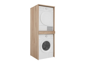 Mobile per lavatrice "Linfa 70" - 70 x 73 x 193 cm - Rovere