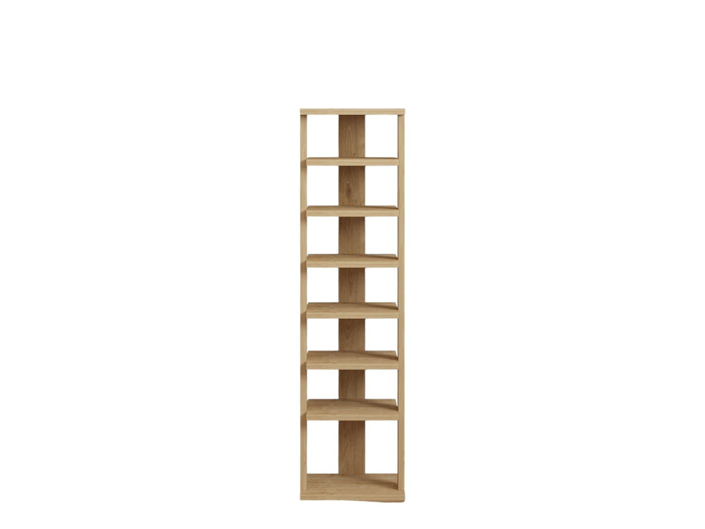 Scarpiera in legno "Ayka" - 30 x 30 x 110 cm - Beige